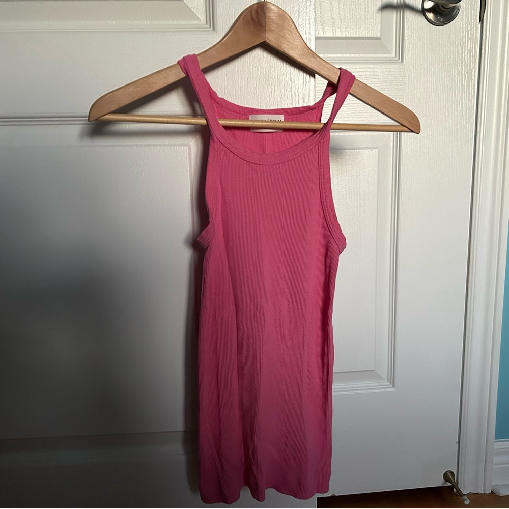 Denim Forum The Jane Ribbed Tank